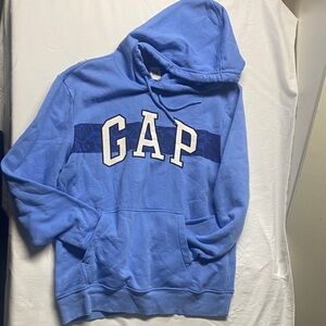 GAP Men's Light Blue Hoodie